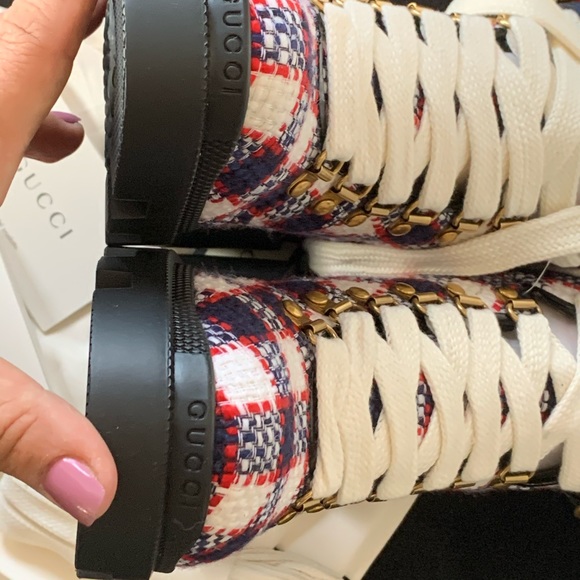 GUCCI TRIP ANKLE BOOTS - Picture 6 of 15